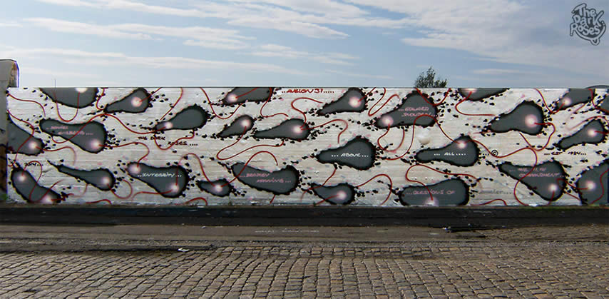 Integrity Above All... made by Avelon 31 - The Dark Roses - Sydhavn, Copenhagen, Denmark 5. August 2014